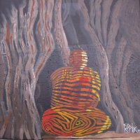 Dýňový Buddha